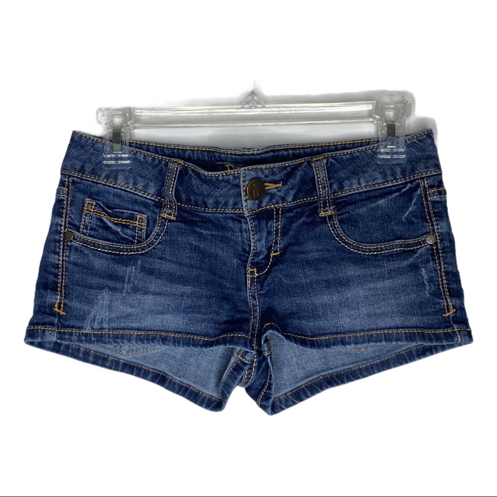 Decree denim short shorts with stretch size 1 💚 SALE